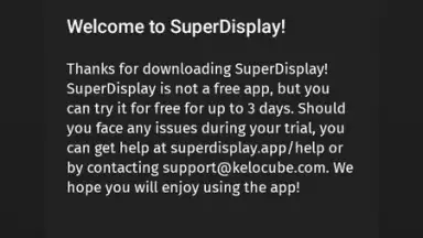 Screenshot von SuperDisplay - Virtual Monitor 10