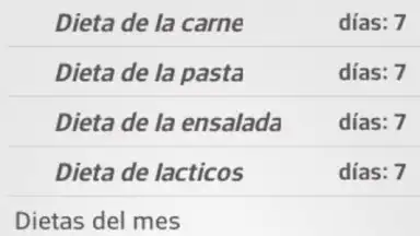 Screenshot von Diets for losing weight 10