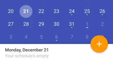 Screenshot von Today Calendar 8
