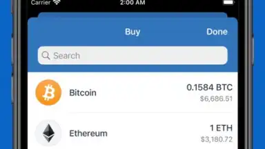 Screenshot von Trust Wallet 6