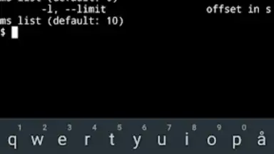 Screenshot von Termux:API 1