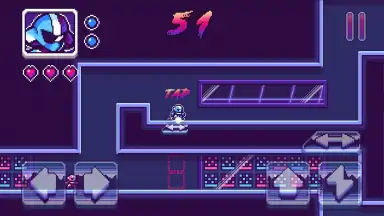 Screenshot von Synthwave Escape 7
