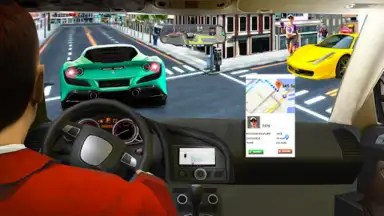 Screenshot von Taxi Games Driving Car Game 3D 4
