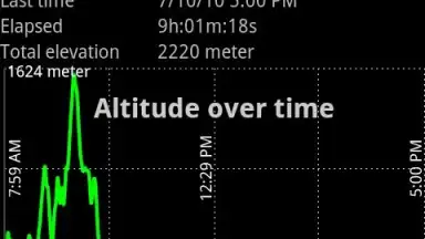 Screenshot von Open GPS Tracker 2