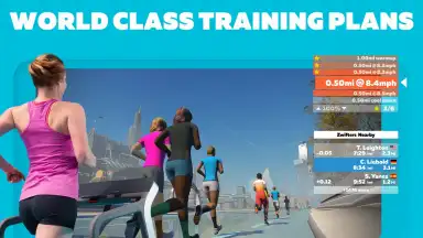 Screenshot von Zwift 8