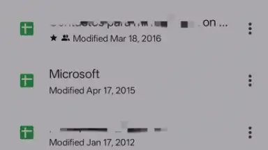 Screenshot von Google Sheets 13