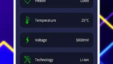 Screenshot von Battery health 2023 2