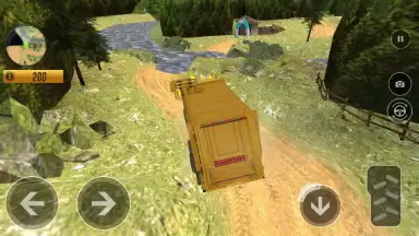 Screenshot von Offroad Truck Simulator - Garbage Truck Game 1
