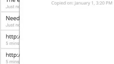 Screenshot von Clipboardr 7