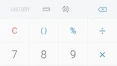 Screenshot von Samsung Calculator 2