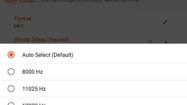 Screenshot von Audio Converter 7