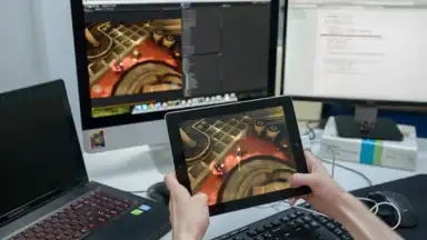 Screenshot von Unity Remote 5 3