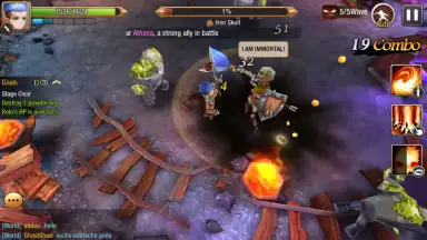 Screenshot von Lineage War 9