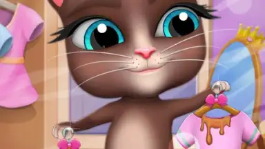 Screenshot von My Talking Cat Lily 2