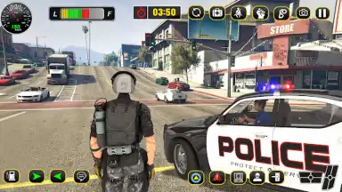 Screenshot von Police Car Chase: Thief Chase 4