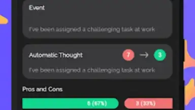 Screenshot von MindHealth 2