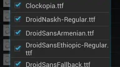 Screenshot von Font Installer 13