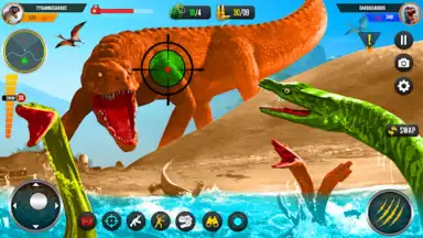 Screenshot von Wild Dino Hunting Jungle Games 4