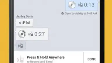 Screenshot von MessageMe 1