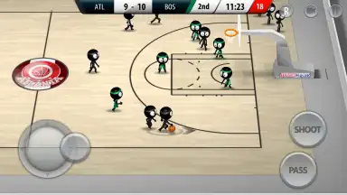 Screenshot von Stickman Basketball 2017 1