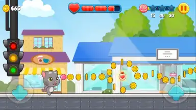 Screenshot von Talking Tom Candy Run 4