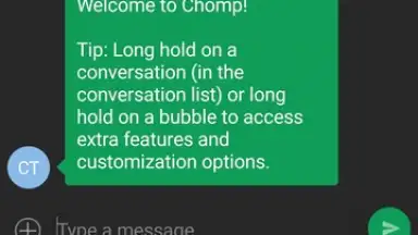Screenshot von Chomp SMS 5