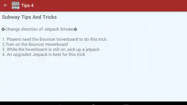 Screenshot von Guide For Subway Surf 4