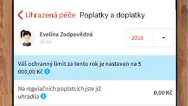 Screenshot von Moje VZP 2