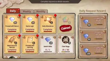 Screenshot von Tiny Samurai Showdown 6
