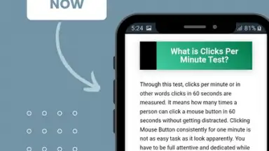Screenshot von Clicks Per Minute 1