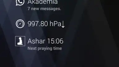Screenshot von Waktu Shalat 1