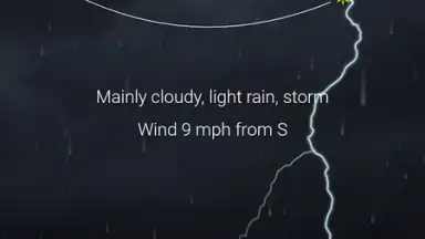 Screenshot von Gismeteo 3