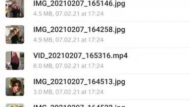 Screenshot von ForkGram 4