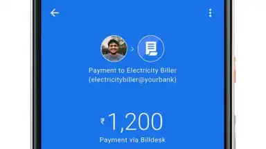 Screenshot von Google Pay (Tez) 2