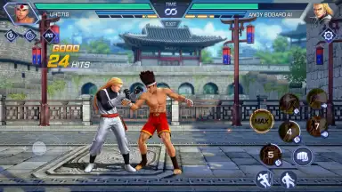 Screenshot von The King of Fighters ARENA 12