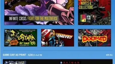 Screenshot von DC Comics 1