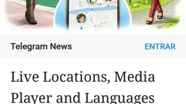 Screenshot von Telegram Black 2