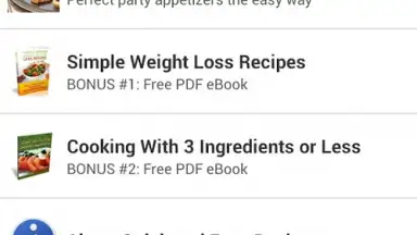 Screenshot von Quick and Easy Recipes 3