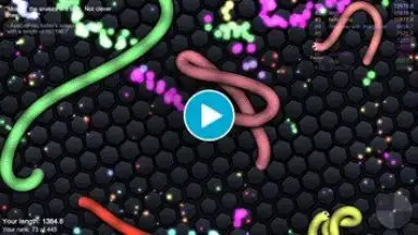Screenshot von slither.io 1