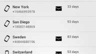 Screenshot von Hushed - Anonymous Calls, SMS 4