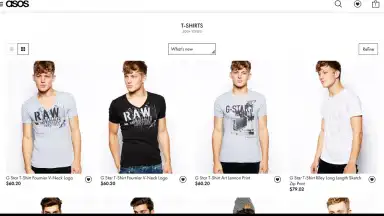 Screenshot von ASOS 5