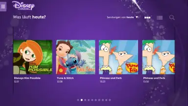 Screenshot von Disney Channel 5