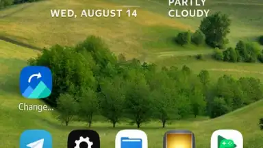 Screenshot von Yandex Launcher 7