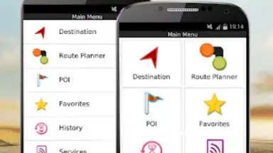 Screenshot von Aponia GPS Navigation 5