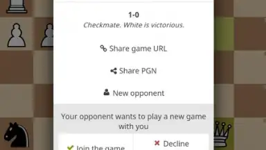 Screenshot von lichess 4