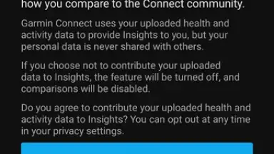 Screenshot von Garmin Connect 13