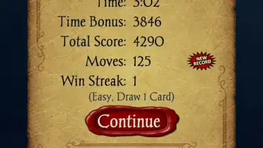Screenshot von Solitaire Free 3