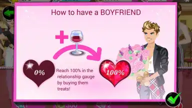 Screenshot von Star Girl: Valentine Hearts 3