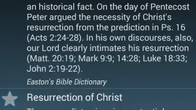 Screenshot von The Bible Dictionary 3