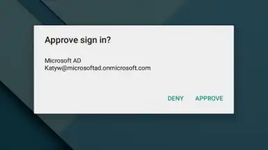 Screenshot von Microsoft Authenticator 7